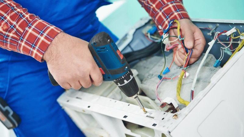 Beypazarı Gorenje Gorenje çamaşır makinesi kart tamiri – Su almama arızası orijinal parça ile giderildi. - Teknik servis örneği